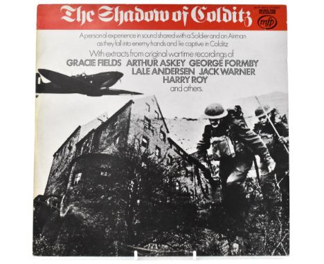 TV AND FILM, 'DAD'S ARMY'; 'The Shadow of Colditz', a record bearing multiple signatures to the reverse of the sleeve, mainly