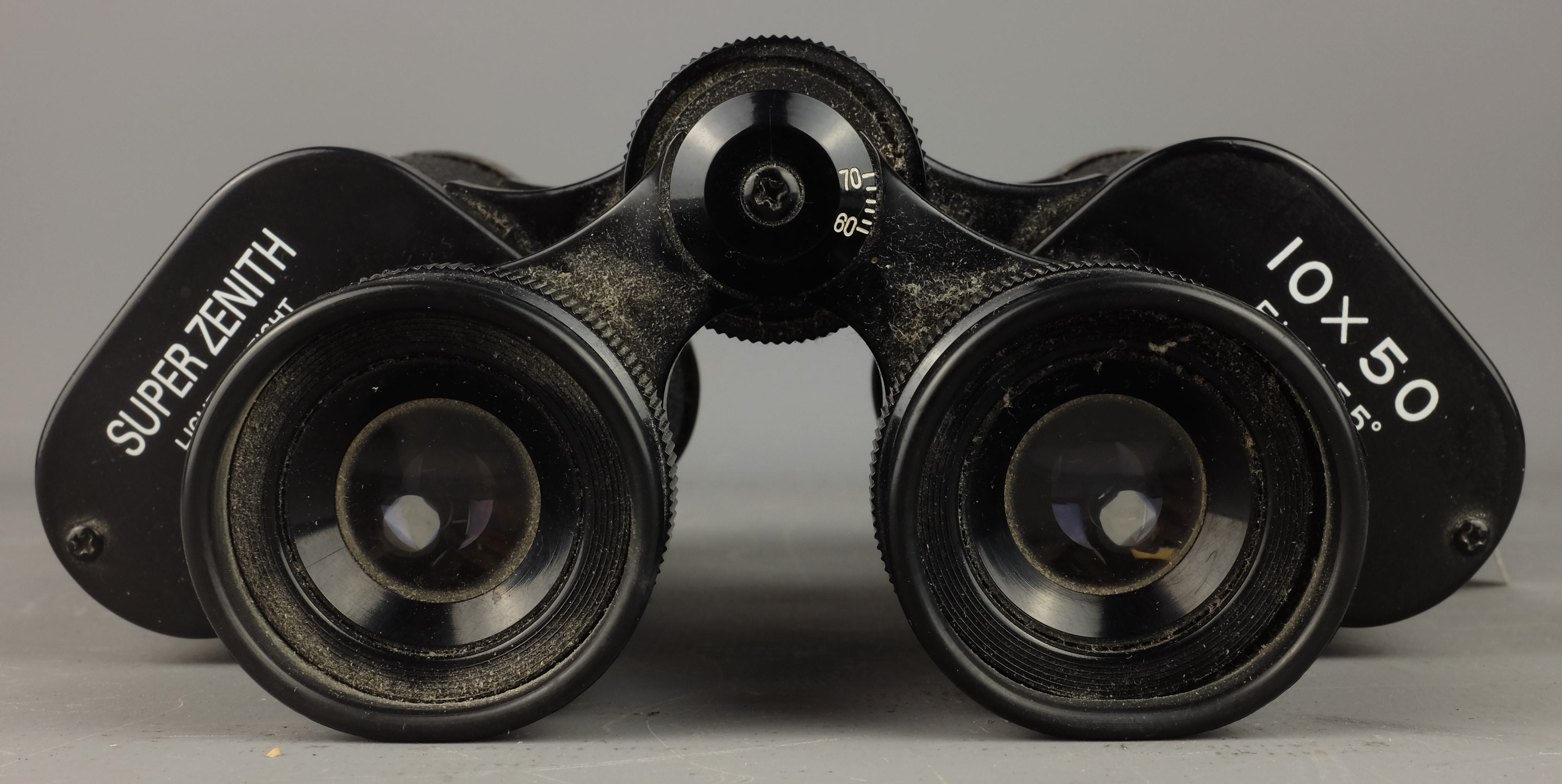 Pair of Super Zenith lightweight 10x50 5.5 field binoculars Condition