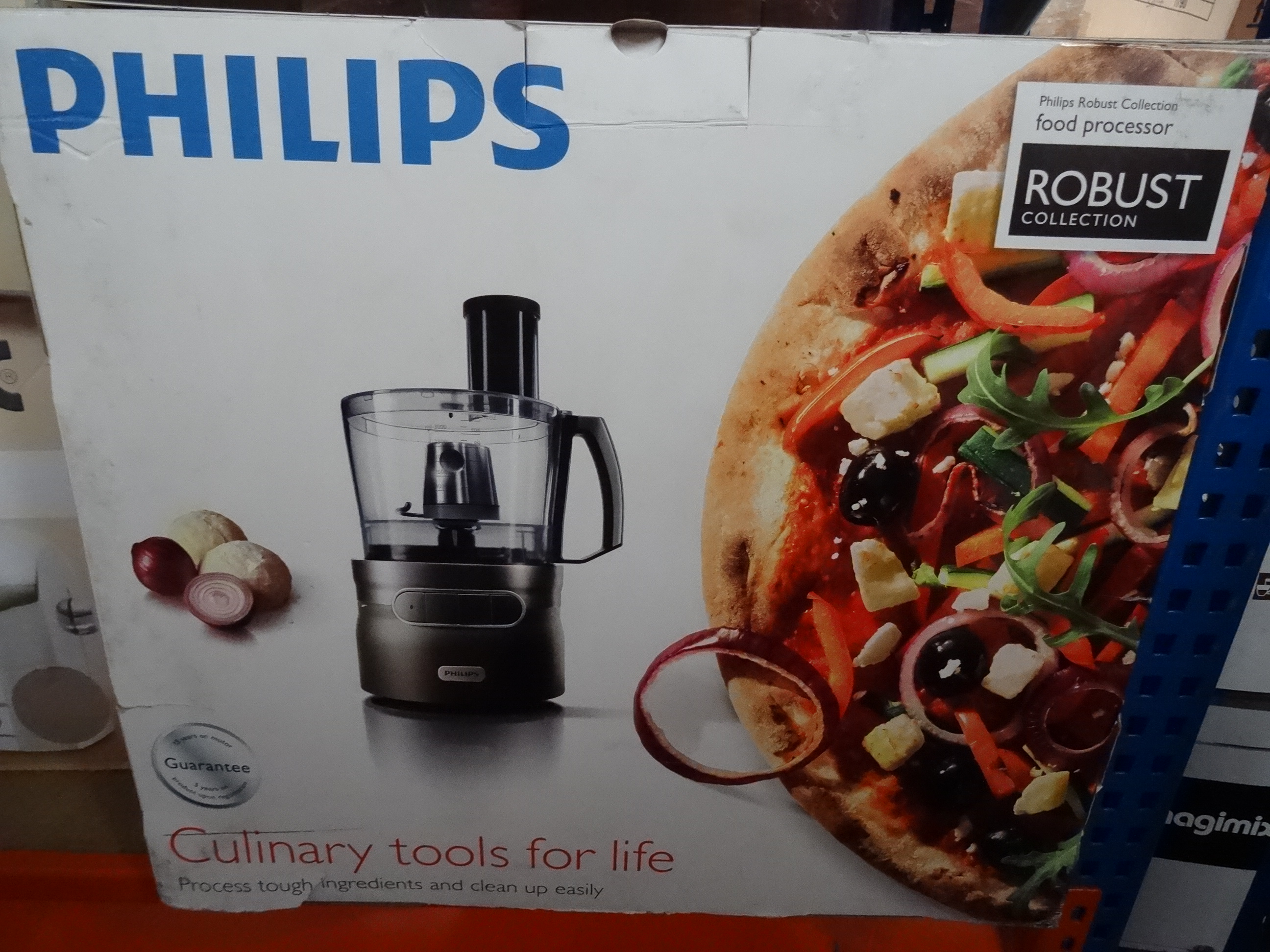 1 x Philips Robust Collection HR778100 Robust Collection Food processor HR7781