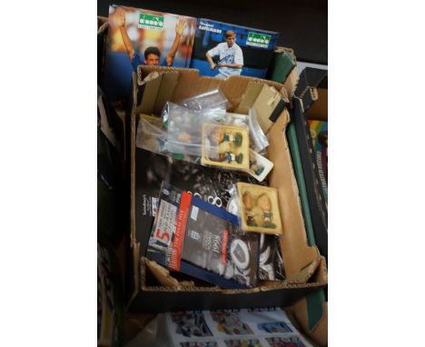 Football figures from the 90's, programs &amp; others 