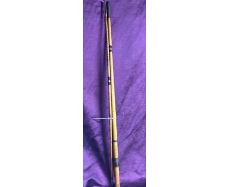 Vintage three section fishing rod   / All lots are located at The Barn, Hampstead Farm, Nr Henley on Thames, Oxfordshire, RG9