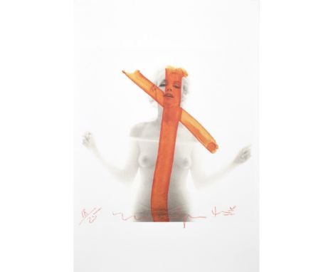 BERT STERN (AMERICAN 1929-2013)  MARILYN MONROE, CRUCIFIX (2012)   Signed and numbered 18/25, signed with monogram and dated 