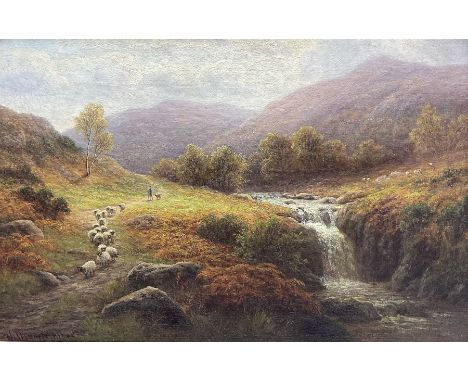 William Mellor (British 1851-1931): 'View near Rydal Westmorland', oil on canvas signed, titled verso 30cm x 45cmCondition Re