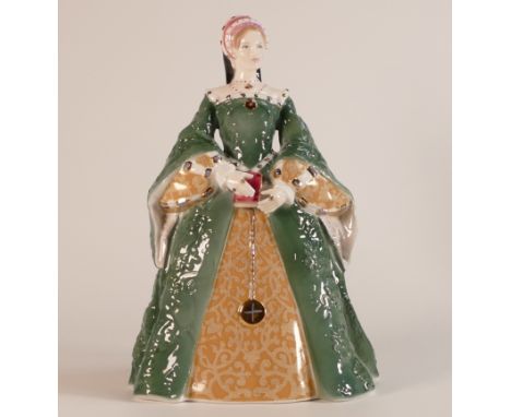Royal Worcester Compton &amp; Woodhouse Queen Mary I. Limited edition number 242 of 4500
