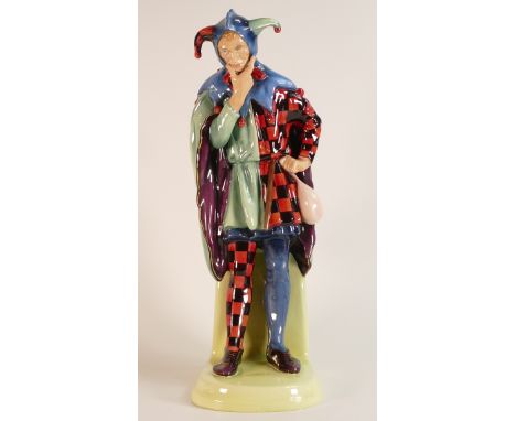 Royal Doulton large prestige figure Jack Point HN3925, limited edition colourway of 85, to commemorate Charles Nokes first Ja