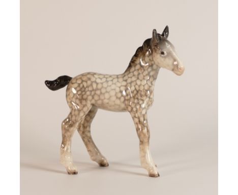 Beswick Rocking Horse Grey Large Shire Foal 951