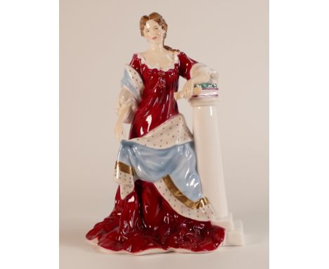 Royal Worcester Compton &amp; Woodhouse Queen Anne. Limited edition number 304 of 4500
