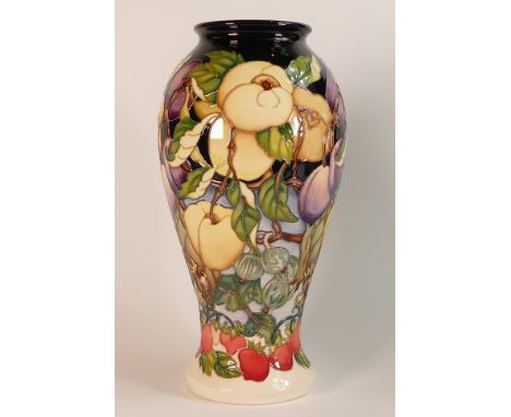 Moorcroft Austens Orchard vase 42. Approx. 30cm limited edition 6/15 Signed by designer Emma Bossons FRSA. RRP£1995