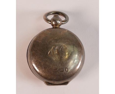 Silver Sovereign holder, hallmarked 925. 16.9g.