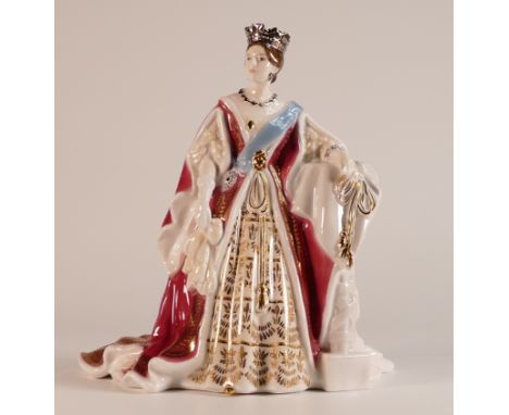 Royal Worcester Compton &amp; Woodhouse Queen Victoria. Limited edition 1028 of 4500.