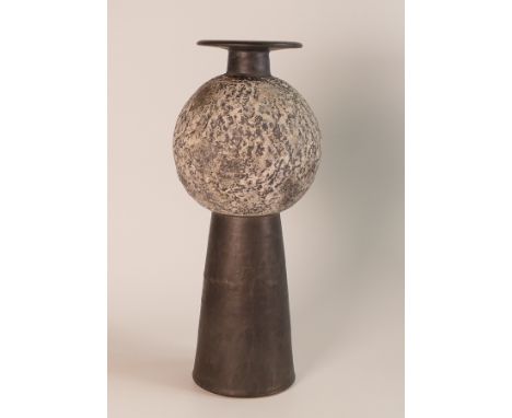 Isabella Pope, Studio Pottery Planet pot. Pope was a Master Potter and teacher who created these forms inspired by Chinese an