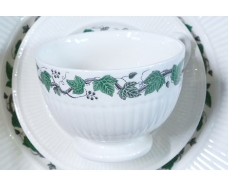 Wedgwood Stratford tea and dinner ware to include 6 side plates, 8 cups and saucers, 2 small cups and saucers, 6 twin handled