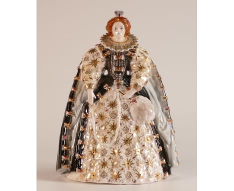 Royal Worcester Compton &amp; Woodhouse Queen Elizabeth I. Limited edition number 2167 of 4500