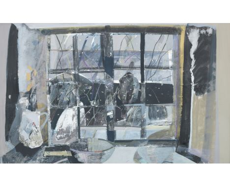 Barbara Rae C.B.E., R.A., R.S.A. (British, born 1943)Window and Light Snowfall signed and dated 'Rae '79' (lower right), furt
