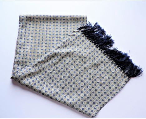 1960's Retro Men's Tootal Scarf Reversible with Tassels. Vintage 1960’s Tootal scarf reversible with tie tassels. Made in Eng