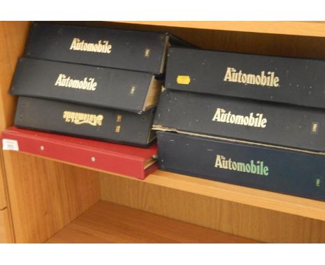 The Automobile Magazine, bound editions including 1980s, etc, (6).
