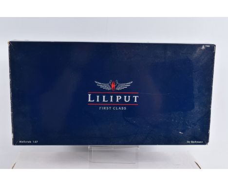 A BOXED HO GAUGE LILIPUT Personenwagenset Langenschwalbacher KEPV Ep1, item no. L351010,  appears in new condition with acces