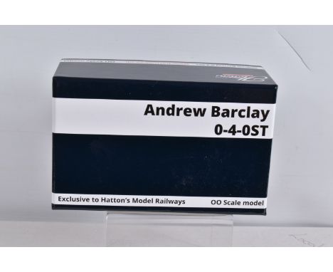 A BOXED OO GAUGE HATTONS ORIGINALS MODEL RAILWAY LOCOMOTIVE, Andrew Barclay 0-4-0ST 14   1927 No. 1 in Burnley Corporation Ga