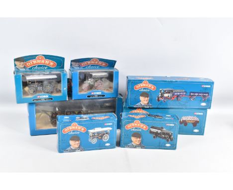 SEVEN BOXED CORGI DIBNAH'S CHOICE DIECAST MODEL VEHICLES, to include model numbers CC20203, CC20301, No.80309, No.80308, CC20