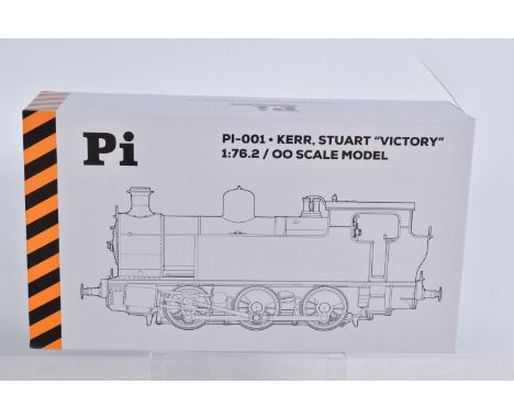 A BOXED OO GAUGE PLANET INDUSTRIALS, KERR, STUART 'Victory' 0-6-0T Locomotive in Lined Green, model no. PI-001-C,  appears in