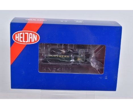 A BOXED OO GAUGE HELJAN MODEL RAILWAY LOCOMOTIVE, Lynton &amp; Barnstaple 2-6-2T, running no. E188 'Lew' in Southern Railway 