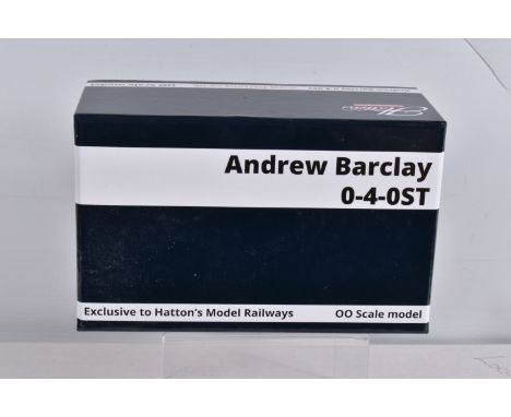 A BOXED OO GAUGE HATTONS ORIGINALS MODEL RAILWAY LOCOMOTIVE, Andrew Barclay 0-4-0ST 16   no. 2226 'Katie' in Maroon Lined Liv