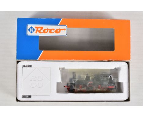 A BOXED HO GAUGE ROCO RAILWAY MODEL LOCOMOTIVE, Obbo Bbii 0-4-4-0 Mallet Locomotive, model no. 43284, appears in new conditio