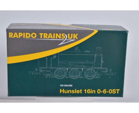 A BOXED OO GAUGE RAPIDO TRAINS UK HARDYS HOBBIES LIMITED EDITION LOCOMOTIVE 'Ring Haw' in Nassington Green, Certificate no. 6