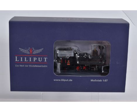 A BOXED LILIPUT HOe GAUGE TANK LOCO, Type U, no. 2, Zillertalbahn.EpVI, model no. L141470, appears in new condition with acce