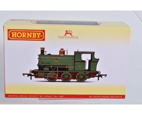 A BOXED OO GAUGE HORNBY MODEL RAILWAY STEAM LOCOMOTIVE, Peckett B2 Class, 0-6-0T, Port of Bristol Docks, 'Henry', 1264 / 1913