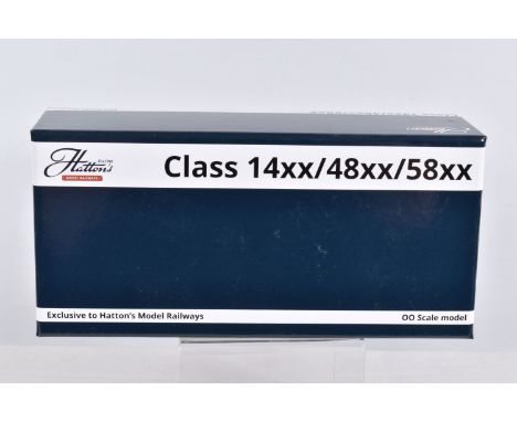 A BOXED OO GAUGE DJ MODELS MODEL RAILWAY LOCOMOTIVE, Class 14xx 0-4-2T, no. 1470 in BR Lined Black with Early Emblem, model n