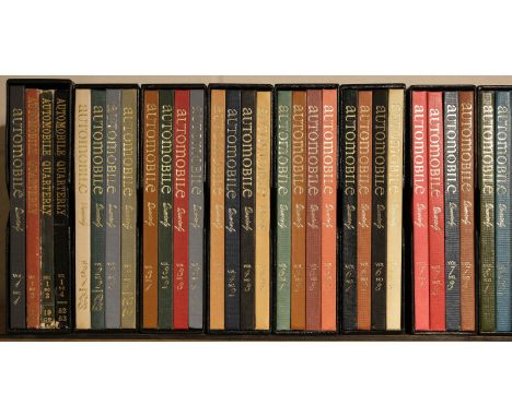 Automobile Quarterly. Volumes 1-26, published 1962-1988 &amp; 2 index volumes (for vols 1-20 &amp; 21-25), each volume in fou