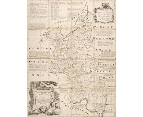 Folding maps. A mixed collection of 25 maps, 18th - 20th century, engraved and lithographic foreign maps, British county maps
