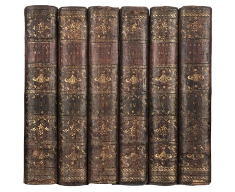 Gibbon (Edward). The History of the Decline and Fall of the Roman Empire, 6 volumes, Dublin: Luke White, 1789, engraved portr
