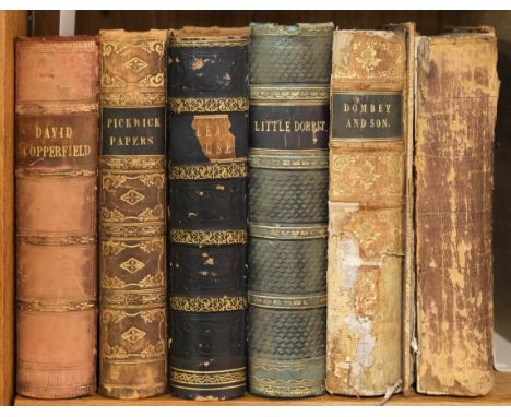 Dickens (Charles). The Personal History of David Copperfield, 1st edition, London: Bradbury &amp; Evans, 1850, half-title dis