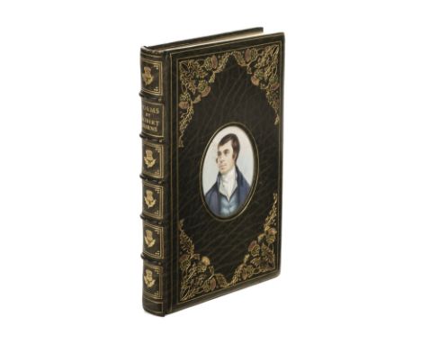 [Cosway-style binding]. Poems, chiefly in the Scottish Dialect, by Robert Burns. Kilmarnock: printed by John Wilson, M,DCC,LX