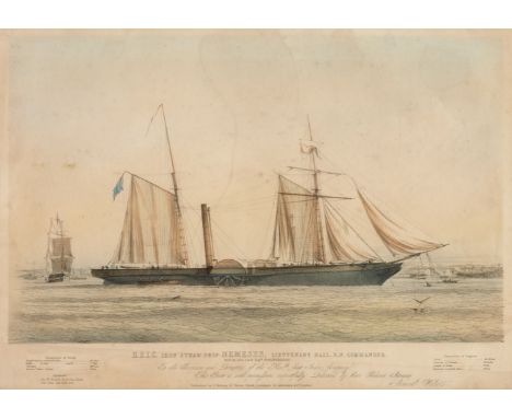 * Walters (Samuel). H. E. I. C. Iron Steam Ship Nemeses, Lieutenant Hall R. N. Commander. Built by John Laird Esqre. North Bi