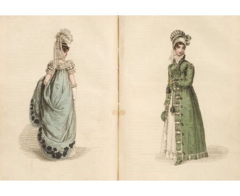 Fashion. La Belle Assemblee, A New and Improved Series, numbers 93-97, London, printed by and for J. Bell, January [-May] 181