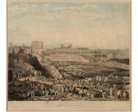 * London Docks. Phelps (J.), To the Chairman, Deputy Chairman and Secretary of the St. Katherine's Dock Company. This plate r