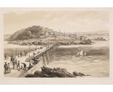 * Weston Super Mare. Newman &amp; Co., (lithographers), Weston Super Mare from the Pier, A. Strowd, Weston Super Mare, circa 