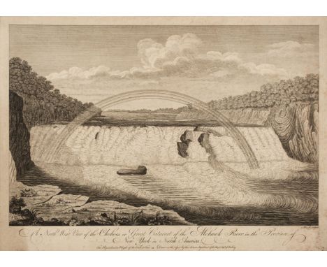 Mazell (Peter, 1733-1808). A North West View of the Chohoes, or Great Cataract of the Mohawk River, in the Province of New Yo