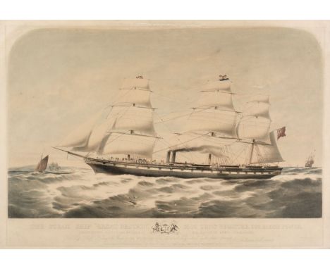 * Brunel (Isambard Kingdom). The Steam Ship "Great Britain", 3500 Tons Register, 500 Horse Power. Proprietors Messrs. Gibbs B