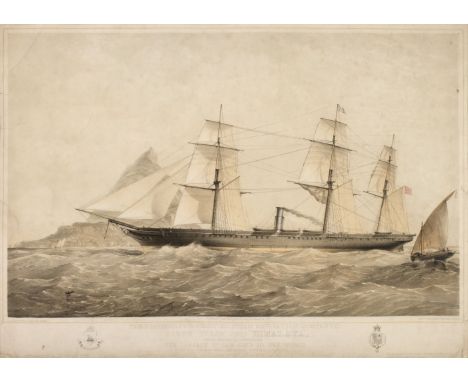 * Dutton (T.G.). The Peninsula &amp; Oriental Steam Navigation Company's Screw Steam Ship "Himalaya", (Adam Kellock, Commande