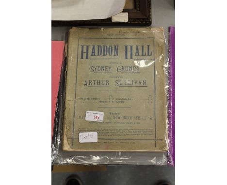 First edition copy of Haddon Hall