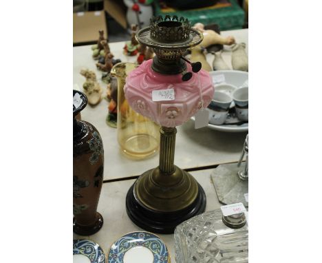 Oil lamp base