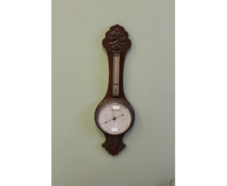 Oak barometer