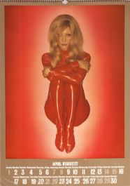 A 1973 Alan Jones Pirelli Calendar 60 X 44cm A 1973 Alan Jones Pirelli Calendar 60 X 44cm