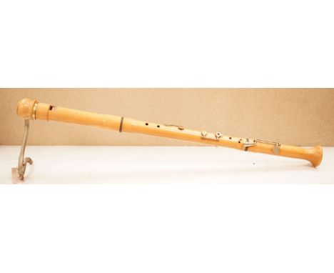 A Moeck bass recorder