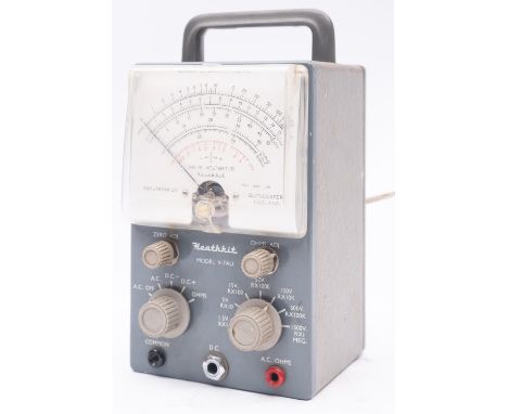 A Heathkit Model V07AU Valve Voltmeter, by Daystrum Ltd, Gloucester. 






