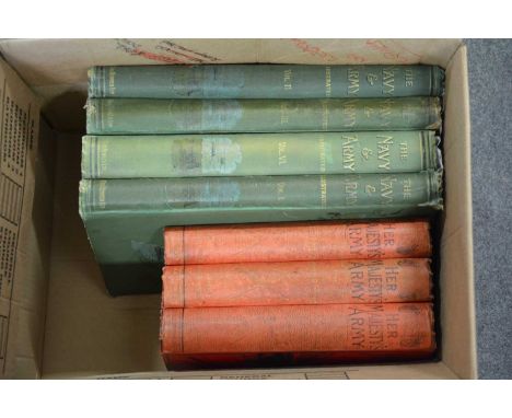 Walter Richards, Her Majesty's Army, London, Virtue &amp; Co [1895 ?], in three vols, the third being Indian and Colonial For